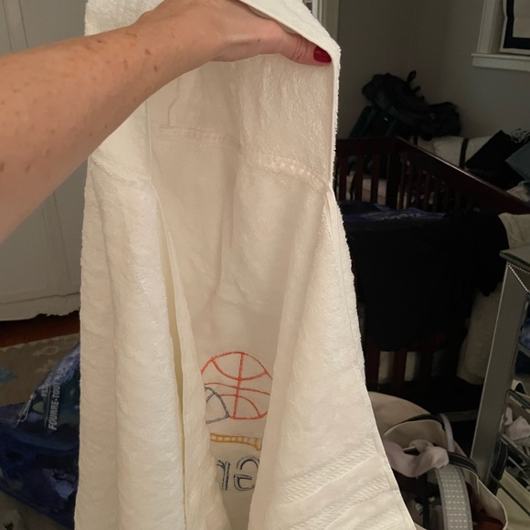 Personalized towel  with the name Greyson   Never used - Picture 2 of 3